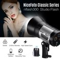 thumbnail image 1 of NiceFoto Classic Series nflash300 Luz de flash de estudio inalámbrica portátil 5500K, 1 of 8