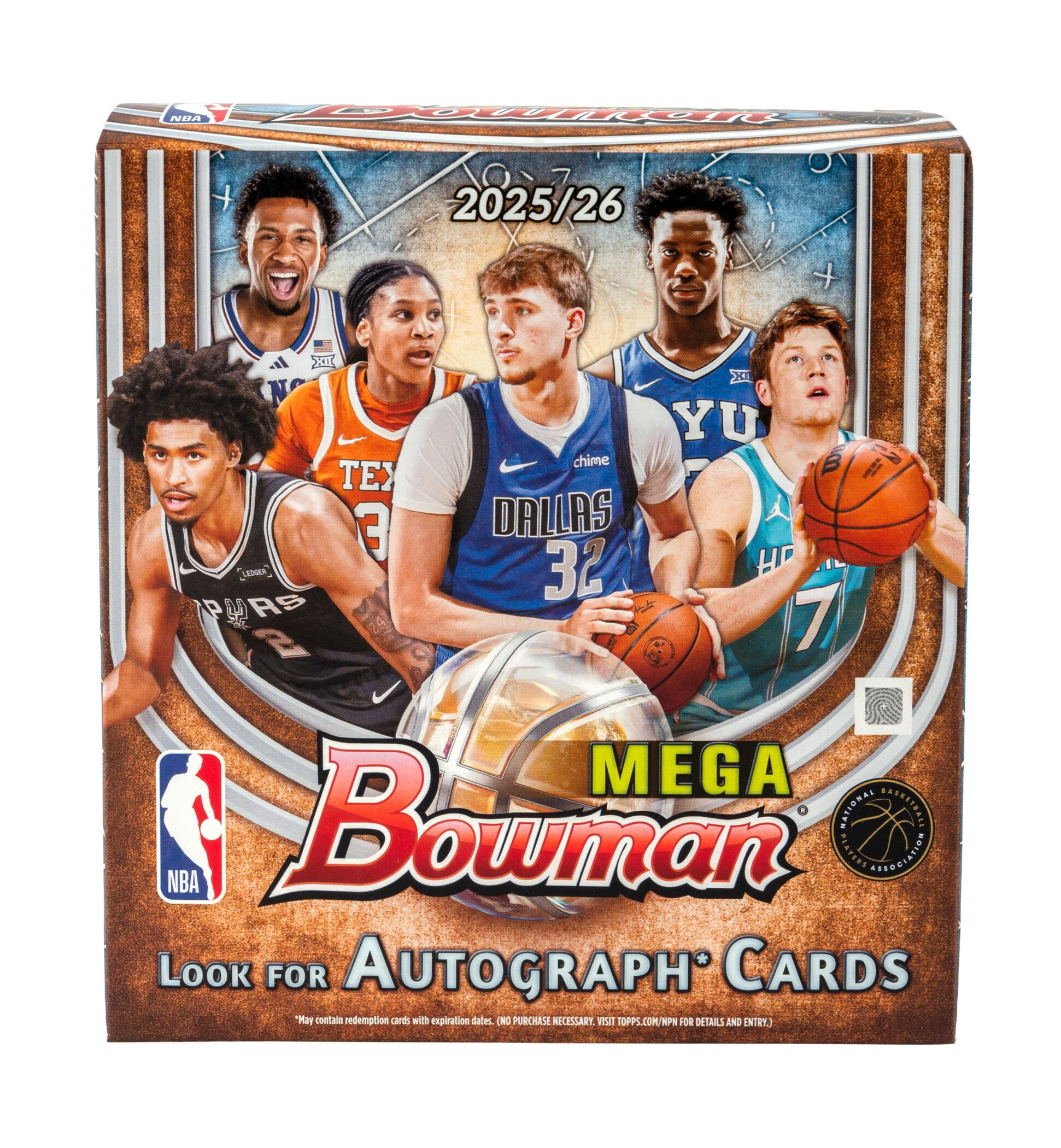 25-26 Topps Bowman Basketball Trading Cards Mega Box - Walmart.ca