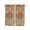 Dark Orange, variant on Bedroom Curtains 63 Inches length, Red Blue Boho Window Treatment Curtain Drapes, Ehtnic Abstract Art Modern Geometric Rod Pocket Curtain Panels for Living Room Kitchen, 42"x63", 2 Panels