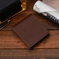 thumbnail image 3 of LONGshukeji Slim Wallet for Men with Money Clip, Minimalist Zipper, Bifold Mens Wallets Credit Card Holder, PU Leather Men's Coin Purse, 3 of 3
