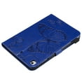 thumbnail image 6 of iPad Mini Case, Mini 2/3/4 Case, Allytech Embossed with Butterfly Series AUTO WAKE/SLEEP Folio Stand Wallet Case with Cards/Cash Holder for iPad Mini 1/ iPad Mini 2/ iPad Mini 3/ iPad Mini 4, Blue, 6 of 8