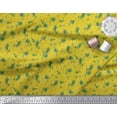 thumbnail image 2 of Soimoi Rayon Fabric Leaf Leaves Decor Fabric Printed Yard 42 Inch Wide, 2 of 3