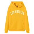 thumbnail image 3 of Women Casual Fashion Letter Print Hoodie Graphic Drawstring Pullover Preppy Sweatshirt Sleeve Hoodie Long Zip up Hoodie Women Fall Sweatshirts Graphic Sweatshirts Hoodies Women Loin Hoodies Casual, 3 of 3