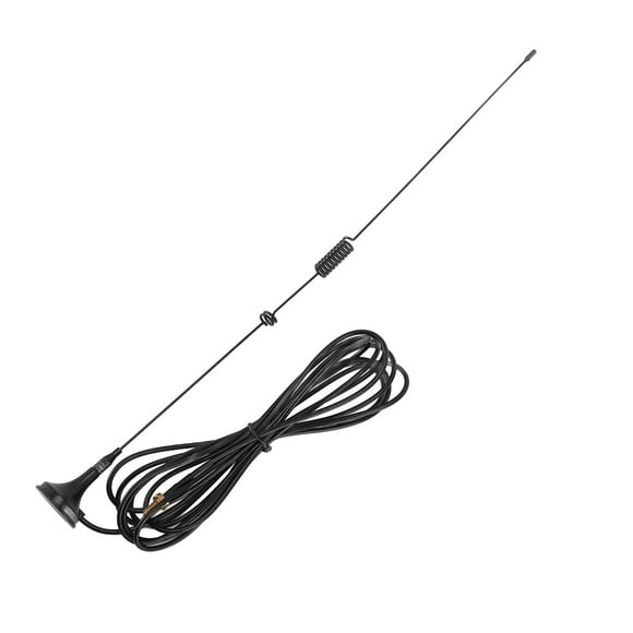 Magnet Mount Car Radio Aerial, VHF UHF Vehicle Mobile Radio Aerial 144/430MHz with SMA Female Connector for CB Handheld Portable Radio