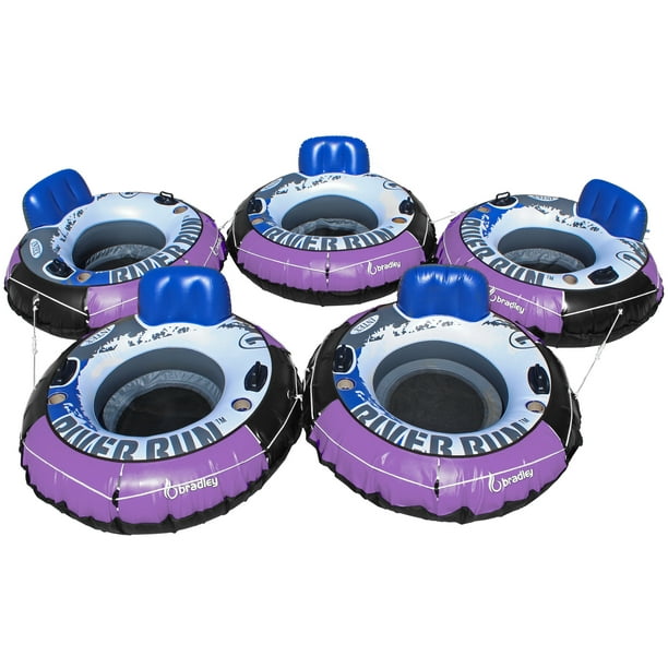 Intex River Run Ii Inflatable 2 Person Pool Tube Float W Cooler And Repair Kit Walmart Com Walmart Com