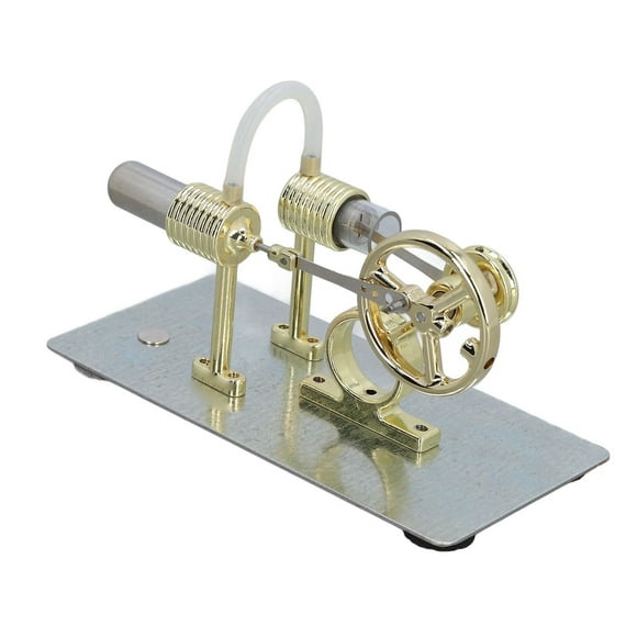 Stirling Engine Kit, 16 Cylinder Metal Educational Widely Sterling Engine Model for Classroom