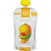 Love Child Organics Mangoes + Apples Organic Puree Baby Food, 4 oz, (Pack of 6)