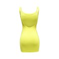 thumbnail image 5 of IROINNID Women's Sleeveless Sheath Dress Round Neckline dress thread suspender with leaky back slim body sexy dress Solid Color Dress, 5 of 6