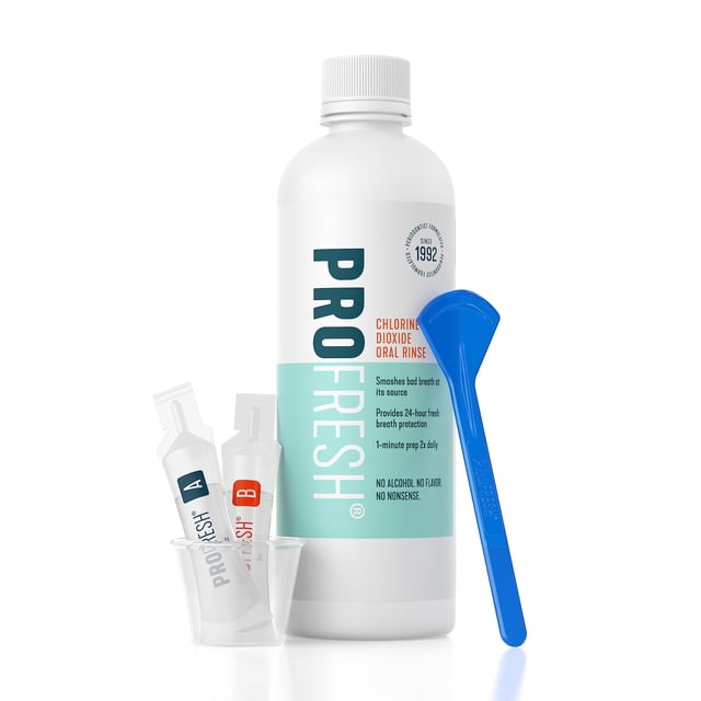 Enjuague oral ProFresh, suministro de 500 ml para 2 semanas, sin alcohol