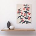 thumbnail image 4 of Pink Foxglove Flowers Simple Bright Floral Design Living Room Large Wall Art Poster Print Thick Paper 18X24 Inch, 4 of 5