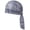 Blue, variant on Black Silky Durag for Night Sleep, Printed Paisley Head Scarf, Hair Protection Do Rag with Long Straps