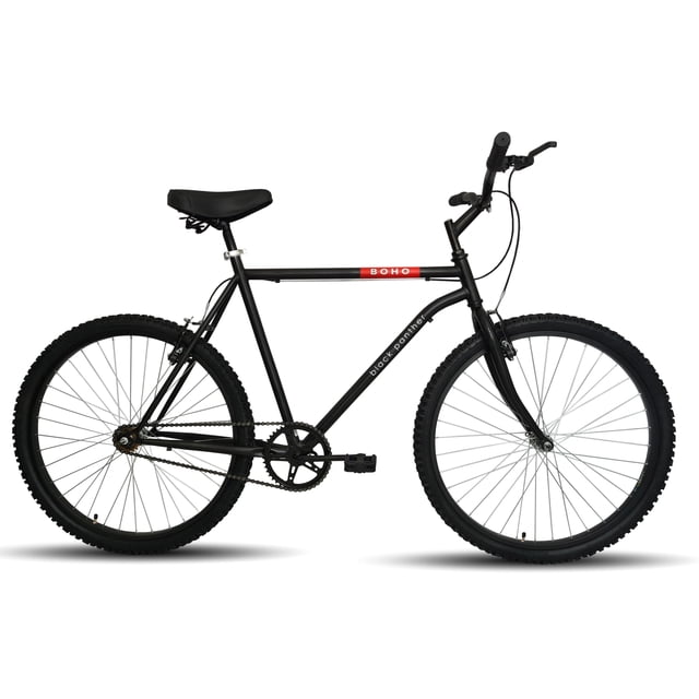 Bicicleta Urbana Caballero Boho Rodada 26 Negro