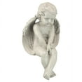 thumbnail image 3 of Design Toscano Angel of Meditation Sitting Cherub Statue, 3 of 8