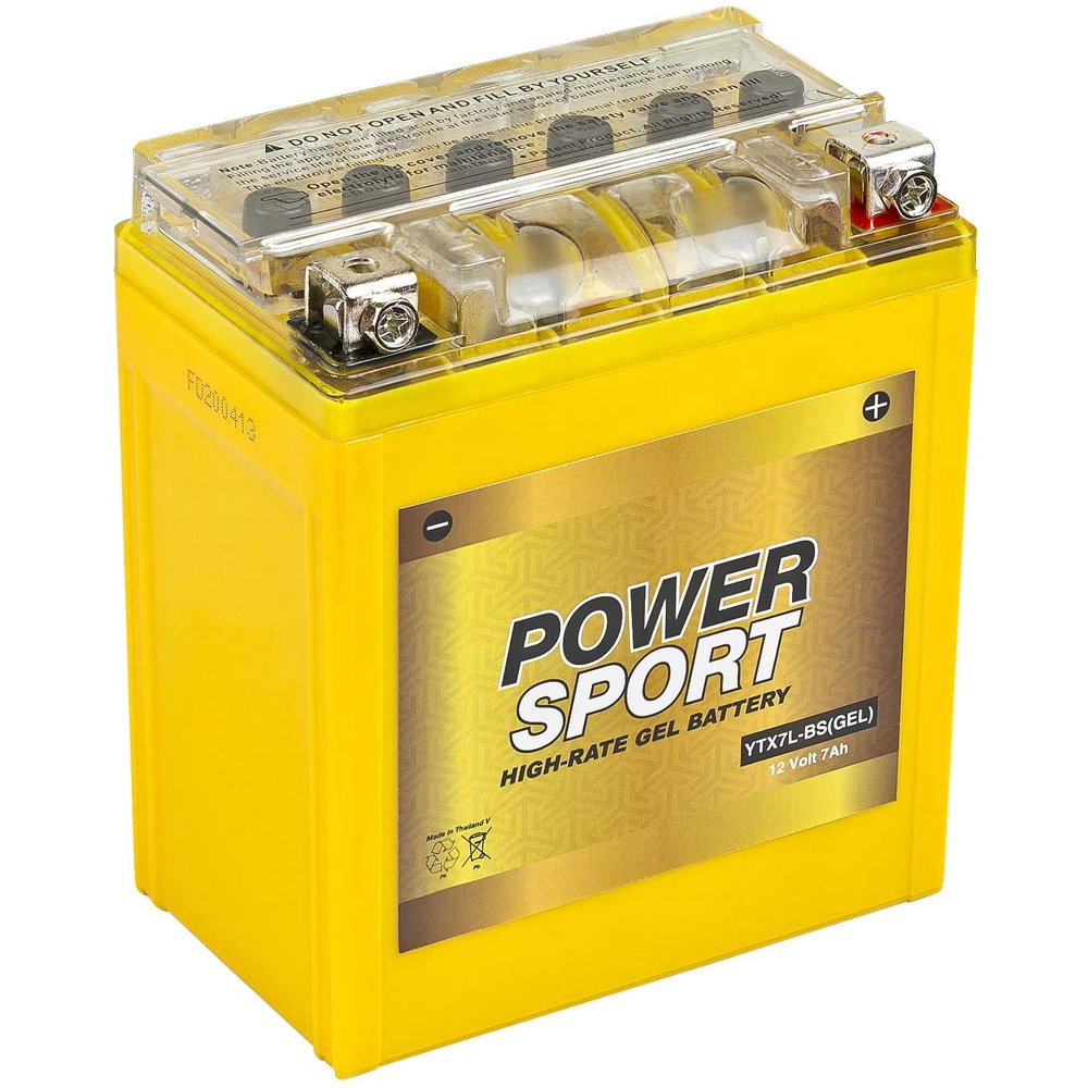 ExpertPower YTX7LBS 12v 7Ah Motorcycle Gel Battery
