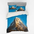 thumbnail image 2 of Ambesonne Nature Bedding Set 3 Pcs, Himalaya Mountains, Twin XL, Blue Brown, 2 of 3