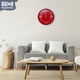 thumbnail image 4 of Reloj de Pared Plástico Innovador 30 Centímetros rojo, 4 of 9