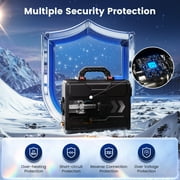Hcalory Diesel Air Heater, TB2 2025 updated 12V 8KW All-In-One Portable Handheld Toolbox with Bluetooth APP Control and adapter for Car Trucks Boat Bus RV Trailer Motor-Homes and Camper