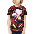 thumbnail image 2 of Tenna TV Deltarune Teen T-shirt Shirts Youth Short Sleeve Graphic Tees, 2 of 9