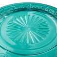 thumbnail image 5 of (2 pack) The Pioneer Woman Cassie Glass Dinner Plate, Teal, 5 of 6