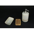 thumbnail image 3 of Taupe Ceramic Soap Dish and Lotion Dispenser Kitchen / Bath Accessory Set, 3 of 3