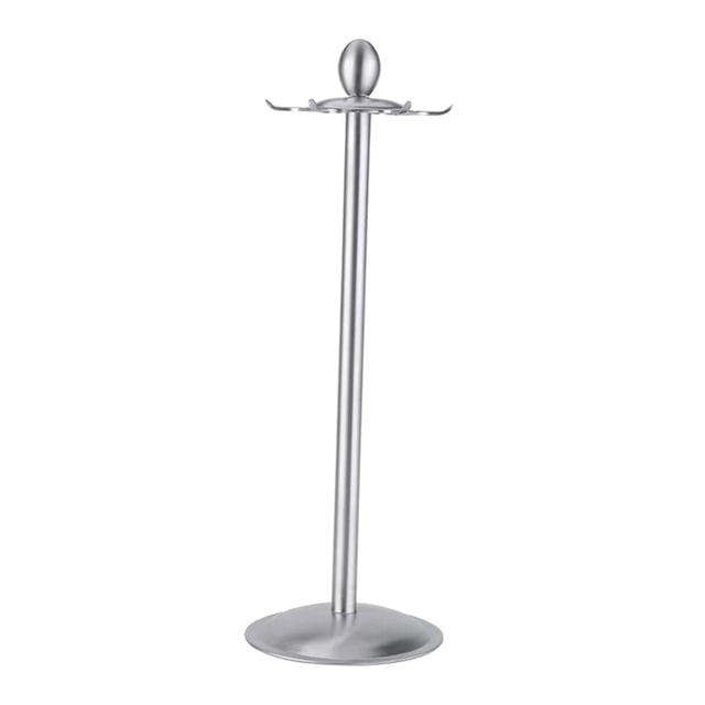 Soporte para colgar utensilios, soporte para cucharón de sopa y cuchara, estante para utensilios giratorio de 360 grados para sopa, cucharón, encimera Estilo A