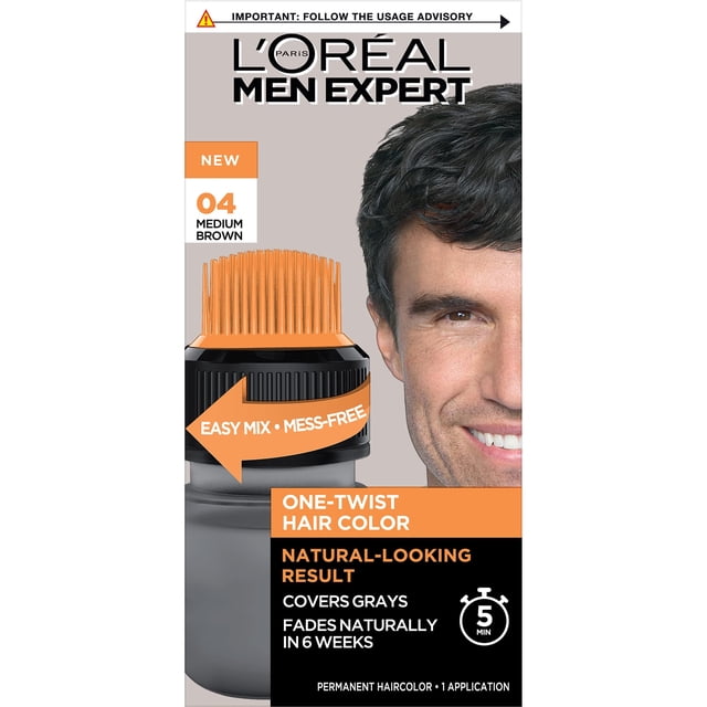 Tinte para el cabello L'Oreal Paris Men Expert One Twist Marrón Medio 04