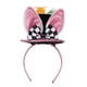 thumbnail image 4 of Diadema con orejas de conejo para cosplay, ideal como recuerdo de fiesta de Pascua o celebración para niños. Negro, 4 of 9