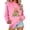 Pink, variant on Maplenight Women's Christmas Sweatshirt Xmas Graphic Printed Crew Neck Pullover Sweatshirts Holiday Vacation Long Sleeve Shirts