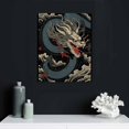 thumbnail image 4 of Nawypu  Japanese Decoration Art Dragon Painting Wall Art canvas Poster Prints, 4 of 4