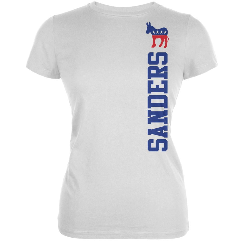 Election 2016 Bernie Donkey Varsity Black Adult Tank Top