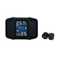 thumbnail image 1 of Yeacher Tire Pressure Monitoring System TPMS Solar Power with 2 External Sensors Real-time Display Pressure Temperature, 1 of 8