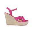 thumbnail image 3 of BLISSFUL STEP Women's Platform Slingback Espadrille Wedge Heel Sandals, 3 of 6