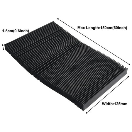 

Milling Machine Flexible Protective Flat Accordion Bellows Cover-Tool