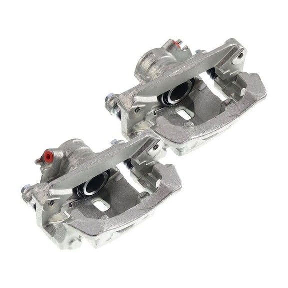 Rear Brake Caliper Set 2 - Compatible with 2009 - 2013 Subaru Forester - Autopart Premium