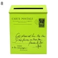 thumbnail image 1 of Retro Metal Wall Mounted Mailbox Bucket Newspaper Letter Box Post Garden Decor, 1 of 10