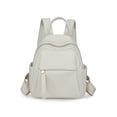 thumbnail image 5 of PRIYAL Backpack Purse for Women PU Leather Small Backpack Fashion Multi Pockets Casual Daypacks Ladies Travel Shoulder Bags Grey, 5 of 10