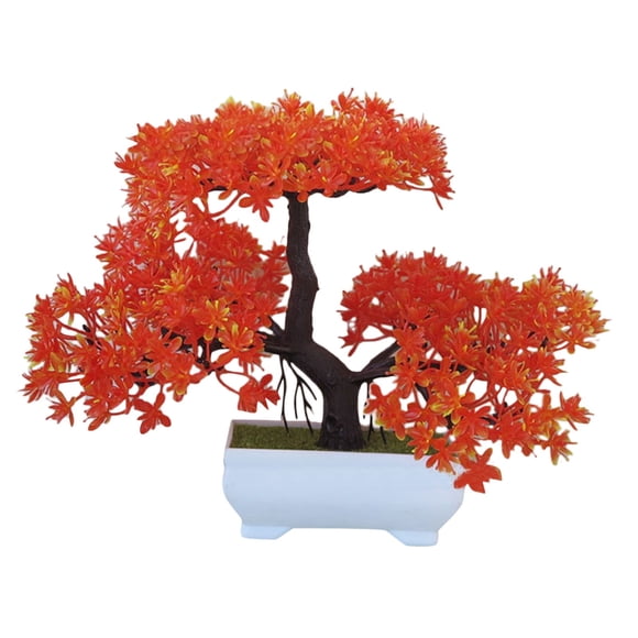 Hearth & Gear Green Tree Bonsai In Pot Planter Home Desk Decorations For Indoor Outdoor Wooden Flowers Arrangements Flowers Hydrangea Flowers Hanging Flowers Outdoor Decorative Flowers with Vase