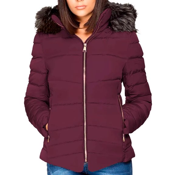 Chamarra Para Mujer Shendy Vendy Con Gorro Desmontable