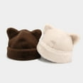 thumbnail image 6 of Furry Ushanka Head Wrap Furry Bear Soft Thicken Caps for Women Outdoor Wear Thicken Ear for Winter Sports Cycling, 6 of 9