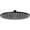 Matte Black, variant on Rohl 100126Rs1 1.8 GPM Single Function Rain Shower Head - Chrome