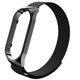 thumbnail image 1 of Correa para Xiaomi Mi Band 5 y 6 LzGUNGY Cadena Milanesa Cierre Magnético Negra, 1 of 5