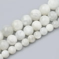 thumbnail image 2 of Natural Rainbow Moonstone Beads Strands Round 8~9mm Hole: 1mm about 45~48pcs/strand 15.7 inch DIY, 2 of 3