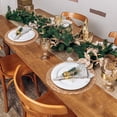 thumbnail image 2 of Round Woven Placemats Set of 6 | Handmade Natural Wicker Placemats for Holiday Wedding Home - Slip Heat Resistant Rattan Chargers for Dinner Plates (13 Inch), 2 of 4