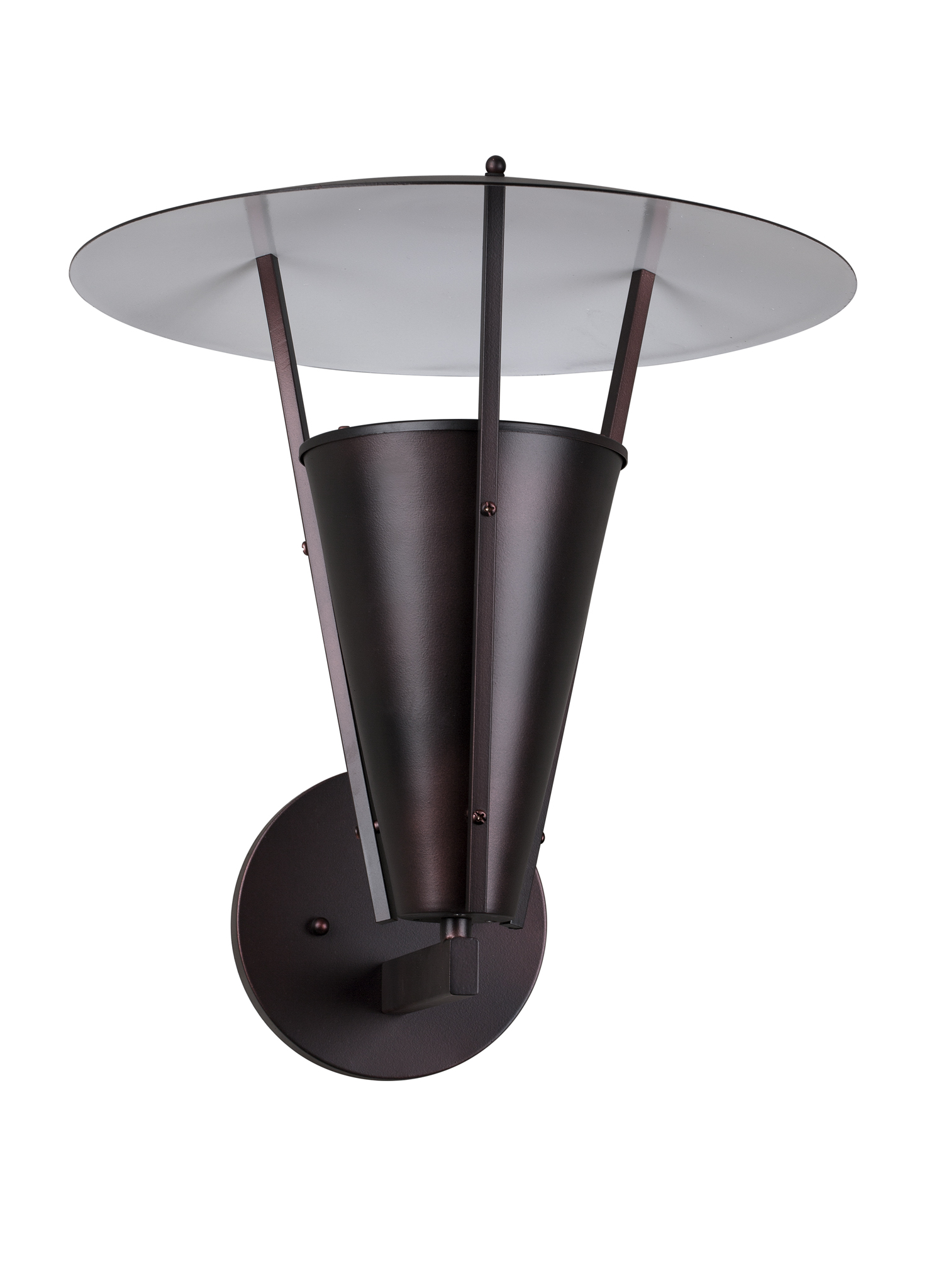 Forte Lighting - Pylon - 1 Light Outdoor Wall Lantern-15.25 Inches Tall and 14 - image 2 of 3