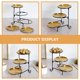 thumbnail image 4 of 1 Set of Snacks Plate Dessert Serving Tray Cupcake Plate 3-Tier Cake Appetizer Holder, 4 of 4