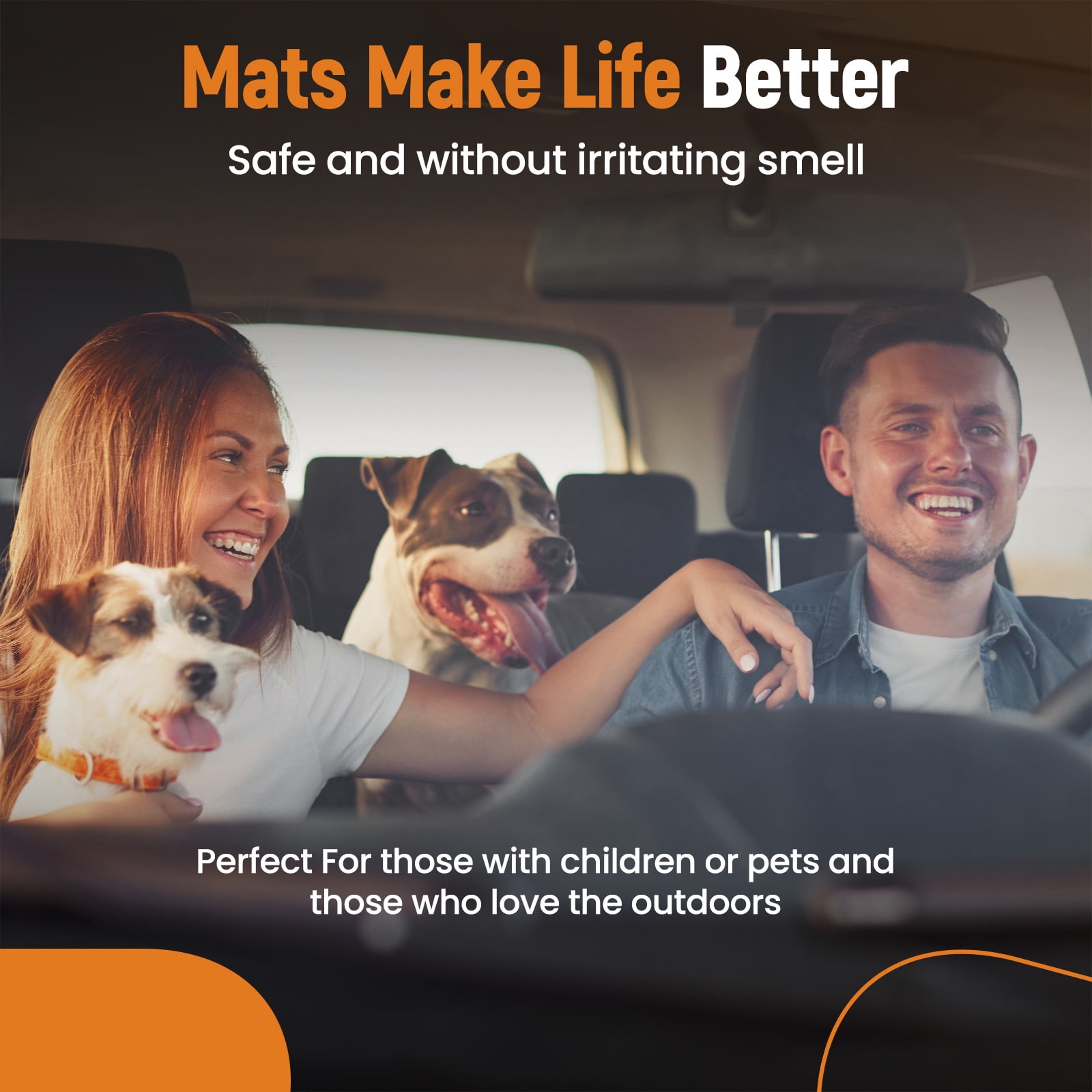 maXpeedingrods Floor Mats Cargo Trunk Liner Set for Hyundai Tucson 2022 2023 2024, All-Weather TPE Rubber Tucson Accessories Car Mats, Cargo with Standard Audio System Only, Black