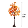 thumbnail image 3 of USB Powered LED Lighted Artificial Maple Tree with Warm White Leaves, Fall Lighted Tree for Halloween Thanksgiving Indoor Outdoor Home Holiday Party Decoration Multiple Sizes, XL, 3 of 4