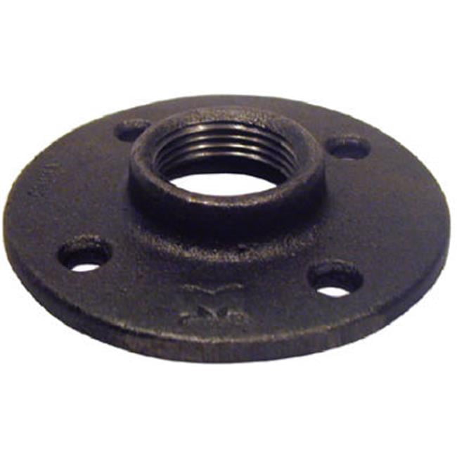 BFLF12 1.25 in. Black Pipe Floor Flange