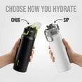 thumbnail image 6 of SURFVEN 40 oz Vacuum Insulated Stainless Steel Water Bottle with 3-in-1 Lid, White, 6 of 8
