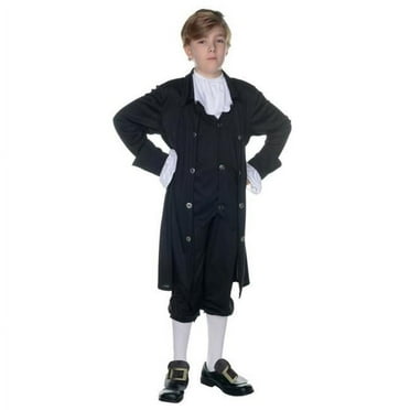John Adams Child Costume, Size 6-8